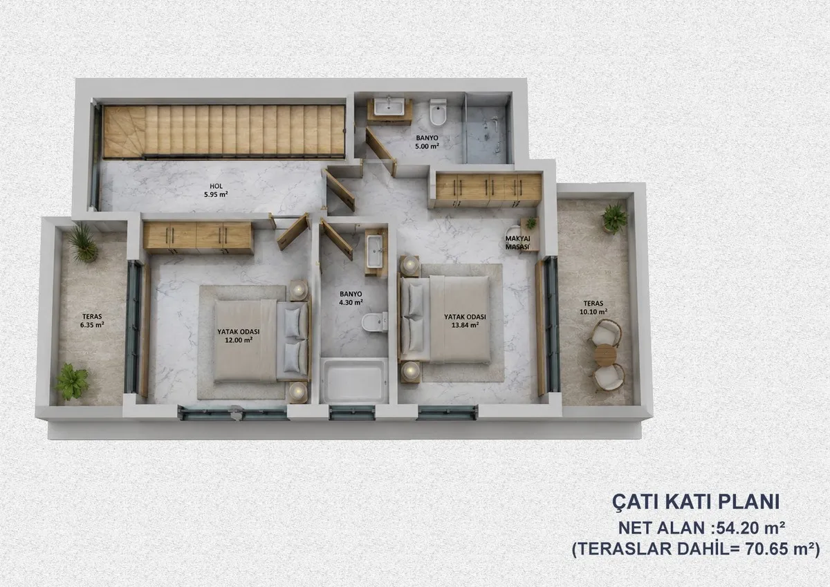 Çatı Katı Planı_result